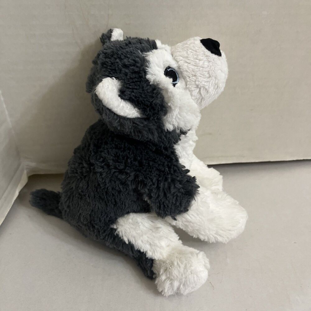 Ikea LIVLIG Grey White Siberian Husky 10" Dog Stuffed Animal Plush
